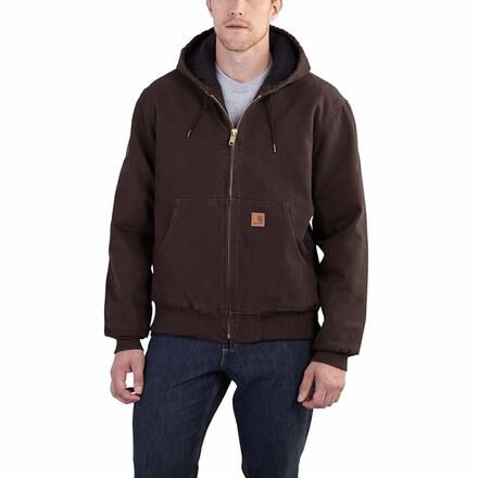 Carhartt sandstone quilt lined jacket sale