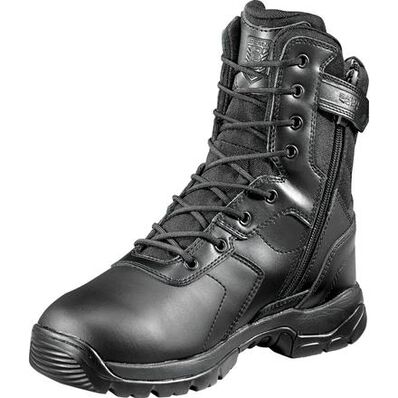 BD Protective Men's 8-inch Composite Toe Electrical Hazard Waterproof Zipper Tactical Boot, , large