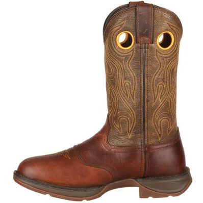 Rebel™ by Durango® Brown Saddle Western Boot, , large Rebel™ by Durango® Brown Saddle Western Boot, , large