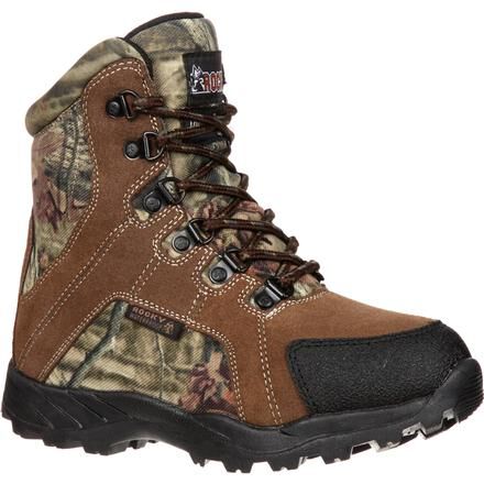Kids Waterproof Insulated Camo Outdoor Boot Rocky Boot
