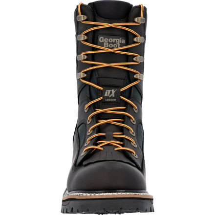 Composite toe logger work boots hot sale