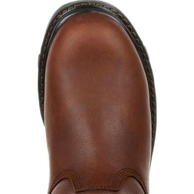 Rocky Rams Horn Waterproof Composite Toe Pull-On Work Boot, , large
