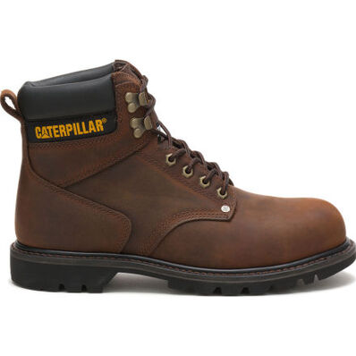 Cat Second Shift Men's 6-inch Steel Toe Electrical Hazard Work Boot, , large