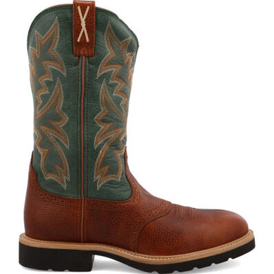 Twisted X Men's 12-Inch Steel Toe Electrical Hazard Western Work Boot, , large