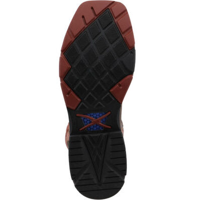 Twisted X CellStretch Men's 12-Inch Nano Toe Electrical Hazard Waterproof Western Work Boot, , large