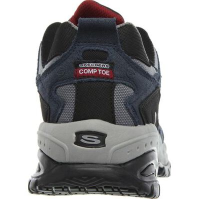 SKECHERS Work Soft Stride-Grinnel Men's Composite Toe Electrical Hazard Slip-Resistant Athletic Work Shoe, , large