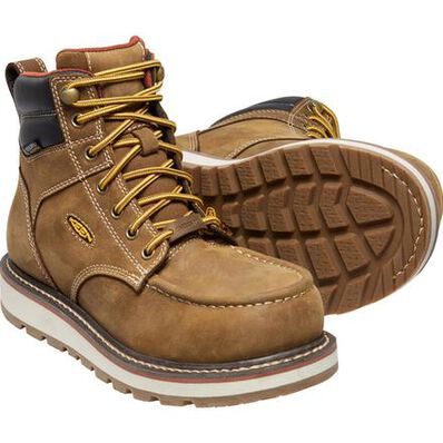 KEEN Utility® Cincinnati Women's Carbon Fiber Toe Electrical Hazard Waterproof Work Boot, , large