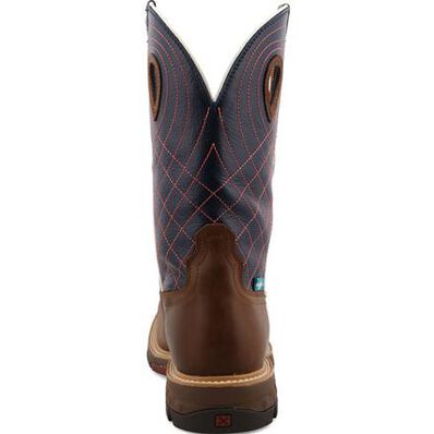 Twisted X CellStretch Men's 12-Inch Alloy Toe Electrical Hazard Waterproof Western Work Boot, , large