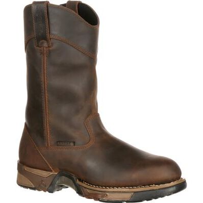 Rocky Steel Toe Waterproof Wellington Work Boot, , large