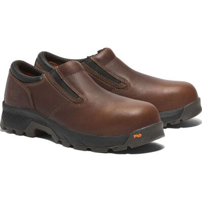 Timberland PRO TiTAN EV Men's Composite Toe Leather Slip-On Work Shoe, , large