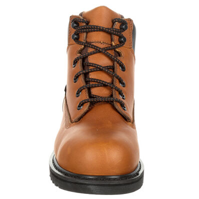 Lehigh Safety Shoes Men's 6 inch Steel Toe Waterproof Electrical Hazard Resistant Work Boot, , large