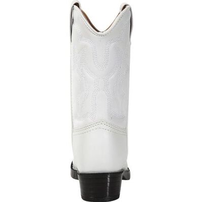 Durango® Little Kid White Western Boot, , large