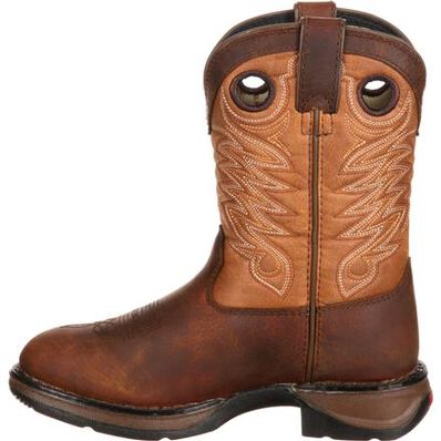 LIL' DURANGO® Big Kid Raindrop Western Boot, , large