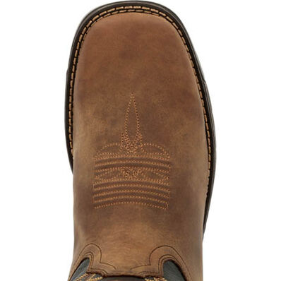 Rocky Rugged Trail Steel Toe Waterproof Western Boot, , large