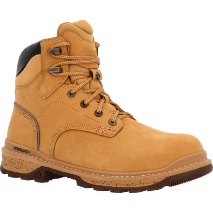 Lightweight waterproof composite shop toe work boots