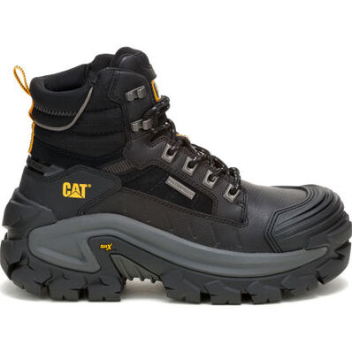 Cat Invader Max Men's Composite Toe Electrical Hazard Waterproof Work Hiker, , large