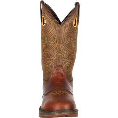 Rebel™ by Durango® Brown Saddle Western Boot, , large Rebel™ by Durango® Brown Saddle Western Boot, , large