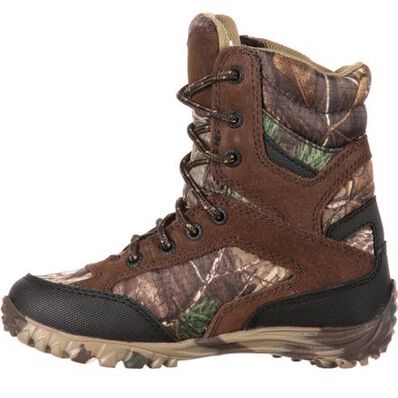 Rocky Big Kid SilentHunter Waterproof 400G Insulated Hunting Boot, , large