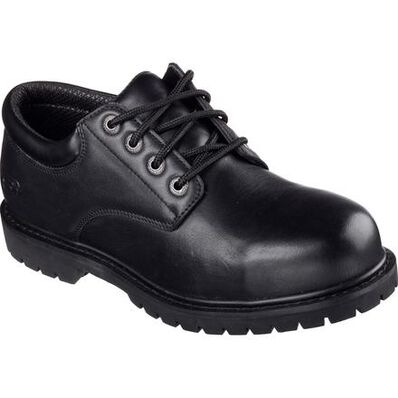 SKECHERS Work Relaxed Fit Cottonwood-Elks Men's Slip-Resisting Work Oxford, , large