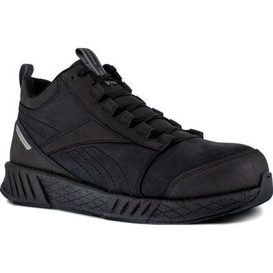 Reebok Fusion Formidable Work Men's Composite Toe Electrical Hazard Leather Mid-Cut Athletic, , large