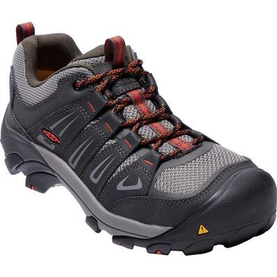 KEEN Utility® Boulder Low Steel Toe Work Athletic Hiker, , large