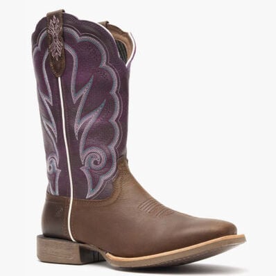 Durango® Lady Rebel Pro™ Women's Ventilated Plum Western Boot, , large