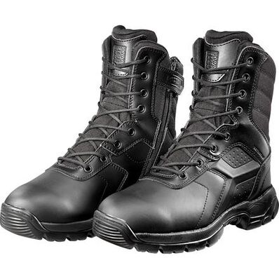 BD Protective Men's 8-inch Composite Toe Electrical Hazard Waterproof Zipper Tactical Boot, , large