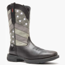 Rebel™ by Durango® Faded Black Flag Western Boot