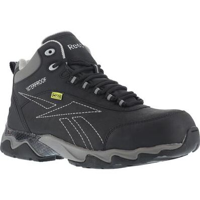 Reebok Beamer Men's Composite Toe Internal Metatarsal Guard Waterproof Black Work Hiker, , large