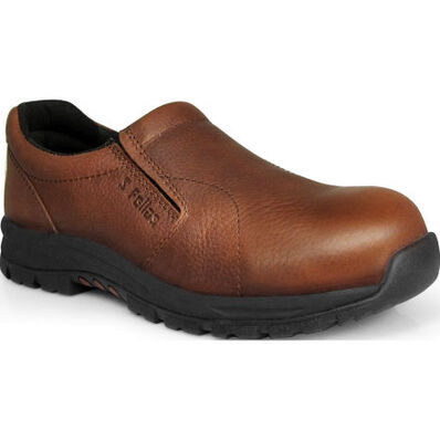 S Fellas by Genuine Grip Bearcat Women's Composite Toe Electrical Hazard Slip-On Work Shoe, , large