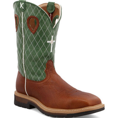 Twisted X Lite Men's Steel Toe Electrical Hazard Western Work Boot, , large