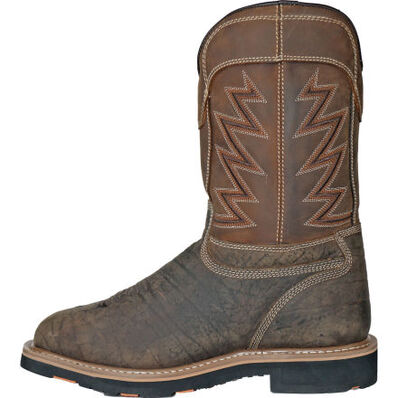 HOSS Fracker Men's Internal Metatarsal Composite Toe Puncture-Resisting Waterproof Western Work Boot, , large