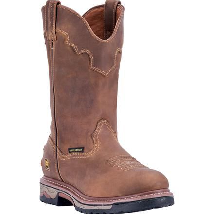 Composite toe top cowgirl boots