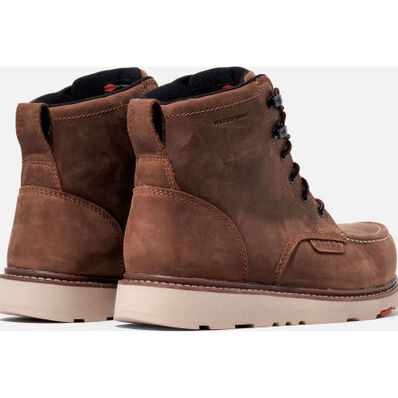 Brunt Marin Men's Composite Toe Waterproof Unlined Leather Work Boot, , large