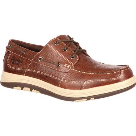 Men s Boat Style Work Shoe by Georgia Boot Tybee Island