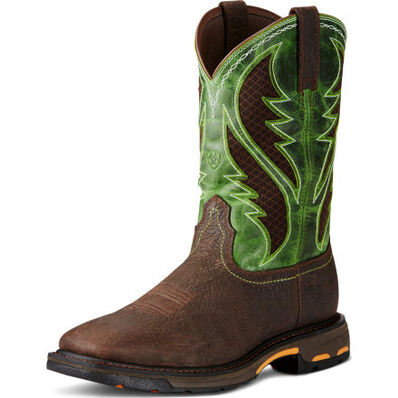 Ariat WorkHog VentTEK Men's 11-inch Composite Toe Western Work Boot, , large