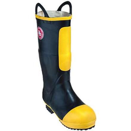 steel toe insulated rubber work boots