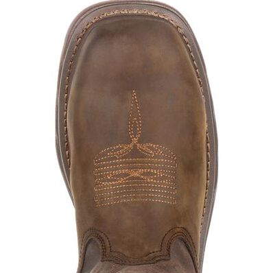 Rocky Square Toe Internal Met Guard Western Boot with TPU Heel Counter, , large