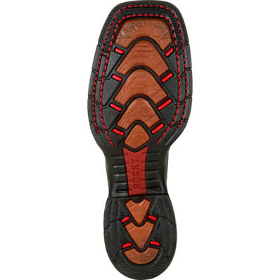 Rocky Long Range Steel Toe Waterproof Western Boot, , large
