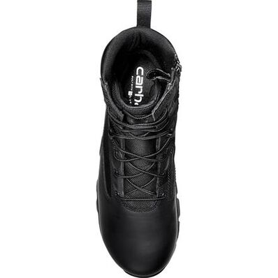 Carhartt Gilmore Men's 8-inch Carbon Nano Toe Electrical Hazard Waterproof Zipper Uniform Boot, , large