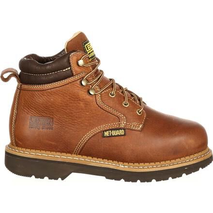 Lehigh Steel Toe Internal Metatarsal 6 Work Boot. Men s comfortable met guard boots. LEHI012