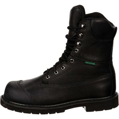 QUICKFIT Collection: Lehigh Safety Shoes Unisex Steel Toe Waterproof 200g Insulated Work Boot, , large