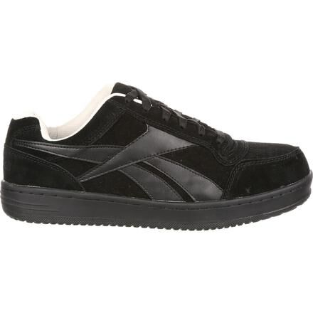 Reebok Soyay Men s Black Suede Steel Toe Work Skate Shoe RBX1910