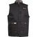 Rocky WorkSmart Men's Canvas Vest, BLACK, large