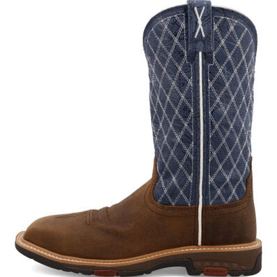 Twisted X Women's 11-Inch Nano Toe Electrical Hazard Western Work Boot, , large