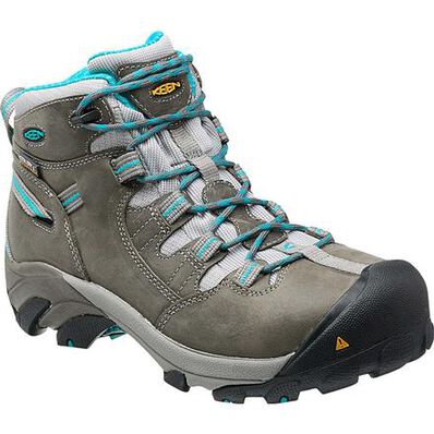 KEEN Utility® Detroit Women's Steel Toe Waterproof Work Hiker, , large