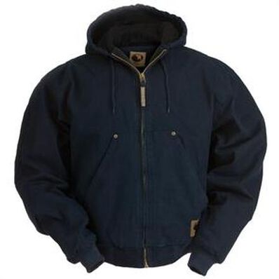 Berne Midnight Quilt-Lined Original-Washed Hooded Jacket, , large