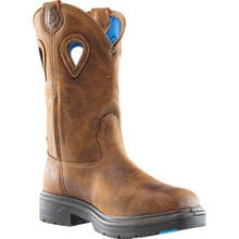 Steel Blue - Blue Heeler Men's 10-inch Internal Met Steel Toe Waterproof Western Work Boot