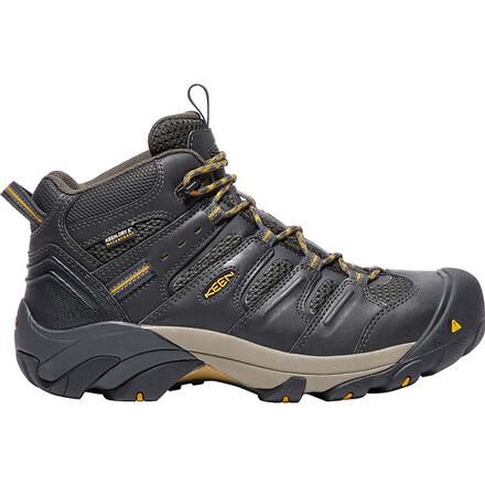 KEEN Utility Lansing Mid Steel Toe Waterproof Work Shoe