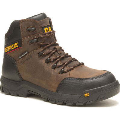 Cat Resorption Men's 6-inch Composite Toe Electrical Hazard Waterproof Work Boot, , large
